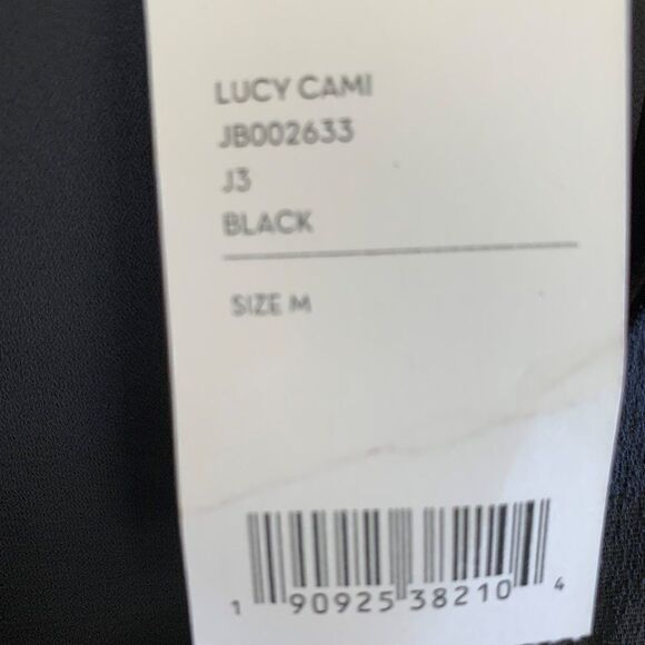 J Brand, NWT, crushed velvet cami, sheer back panel, Sz M, viscose and silk, NWT - Picture 3 of 16